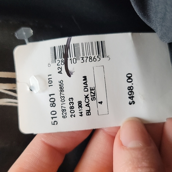 COPY - Shimmery Black Dress - Picture 3 of 6